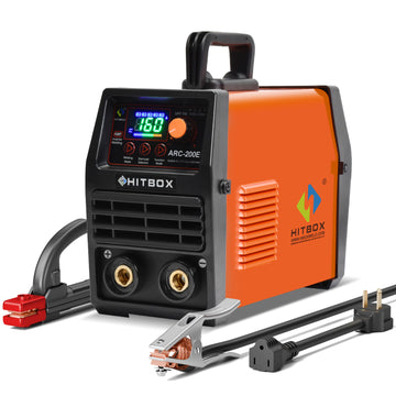 HITBOX ARC200E 110V/220V MMA Welder Solder Inverter, 2 in 1 with Lift TIG, IGBT