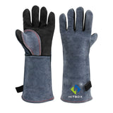 HITBOX 14/16 inch Extreme Heat & Fire Resistant Gloves with Kevlar Stitching