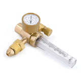 HITBOX Argon & CO2 Gas Regulator Welding Mig Tig Flow Meter Gauge Welder Accessories CGA-580