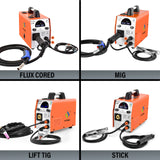 HITBOX MT2000II 4 in 1 gasless MIG Lift TIG Welder