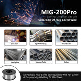 HITBOX SYN MIG200Pro 5 in 1 Intelligent Aluminum MIG Welder