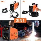 HITBOX ARC160D Synergic Stick/Lift Tig Welder