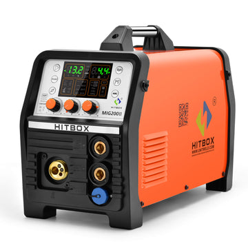 HITBOX Upgraded MIG200 II 4 in 1 MIG Welder
