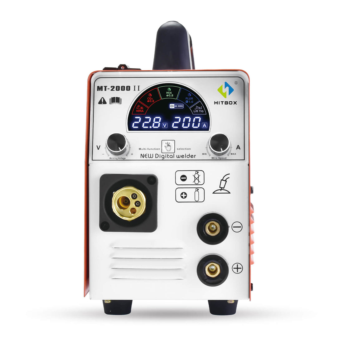 HITBOX MT2000II 4 in 1 gasless MIG Lift TIG Welder