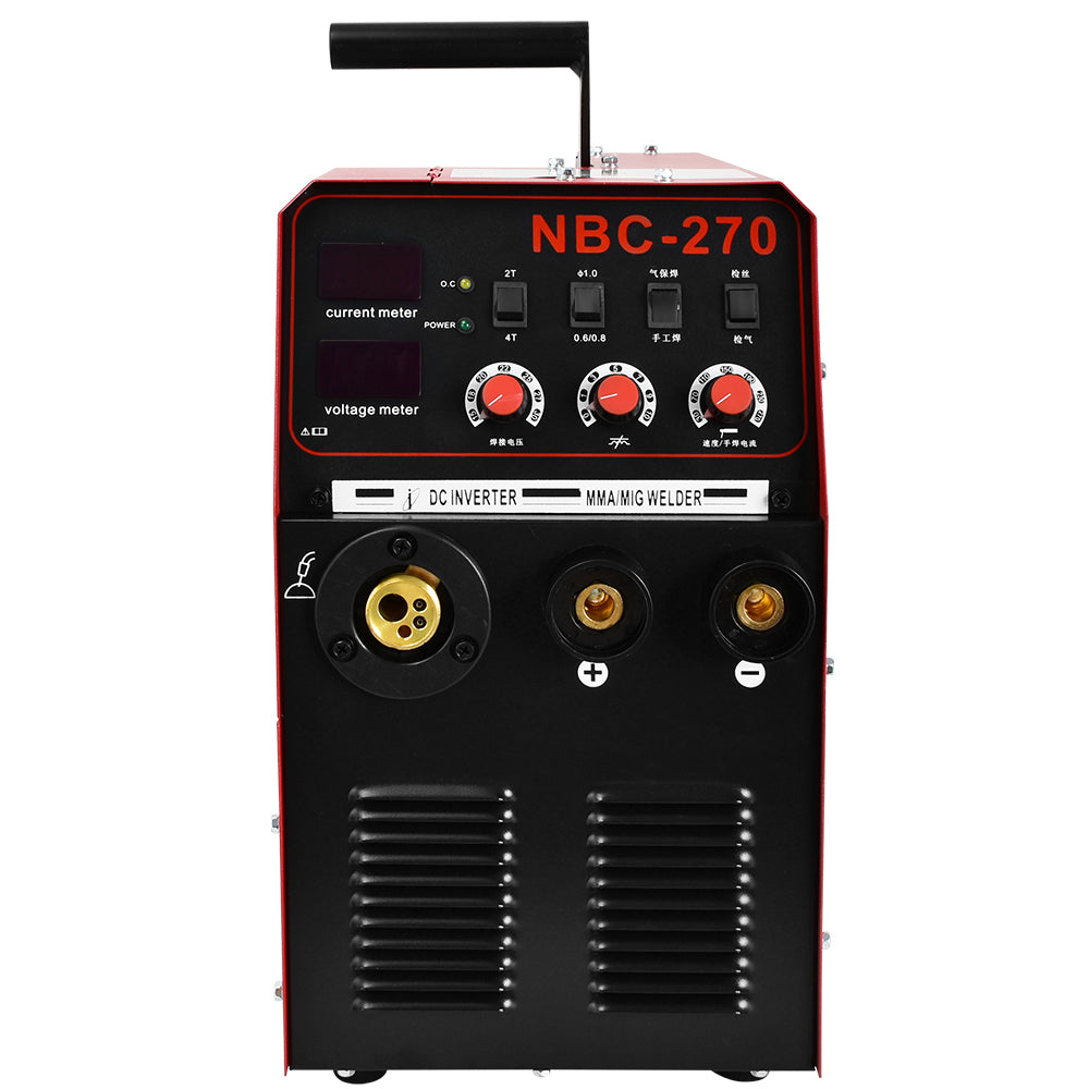HITBOX NBC270 MIG welder machine can load 5KG wire 220V