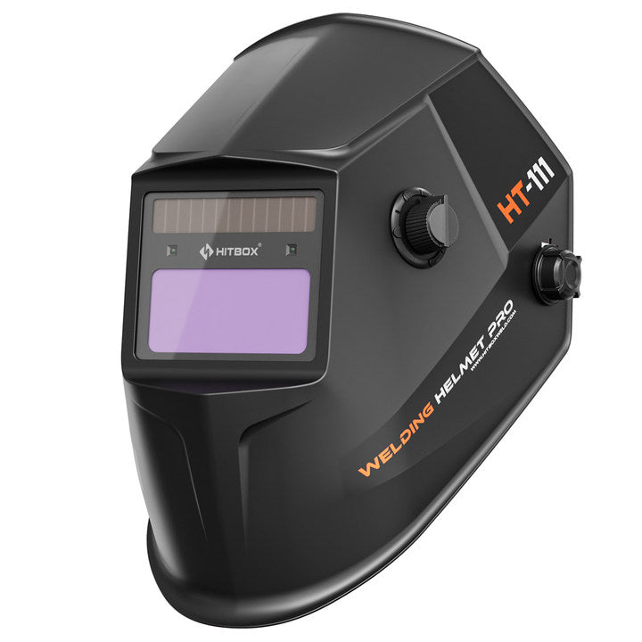 HITBOX—HT-111 Automatic Darkening Welding Helmet&black