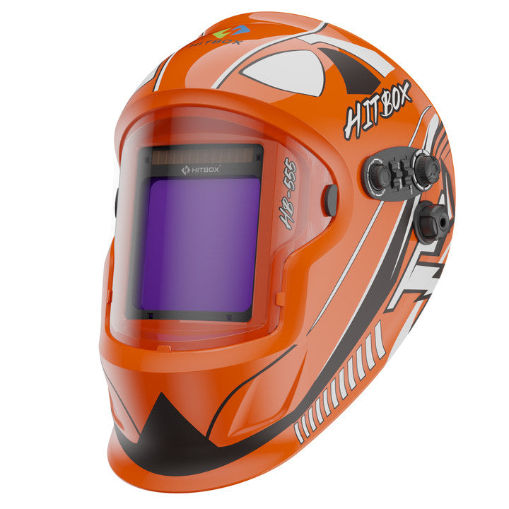 HITBOX—HB-555 Automatic Darkening Welding Helmet&sports model