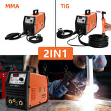 HITBOX HBT2000 2 in 1 TIG MMA welder