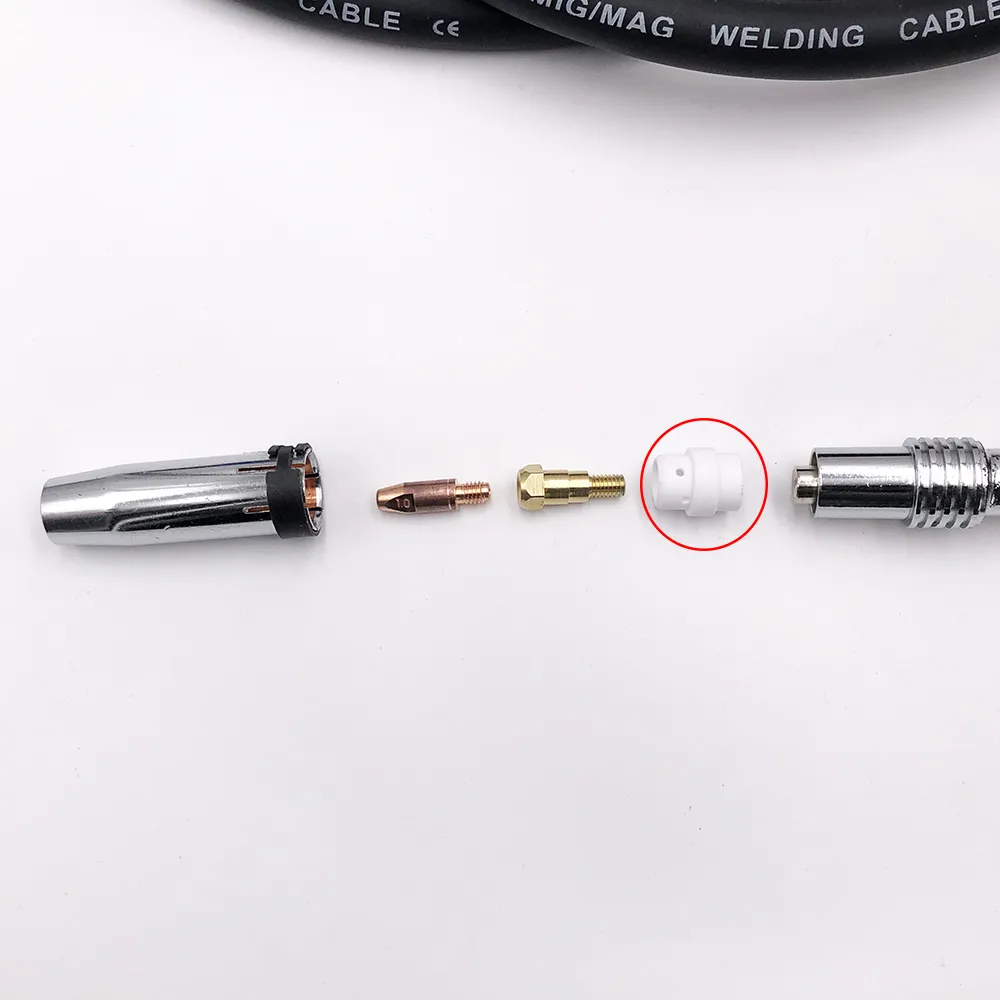HITBOX MIG Torch , torch consumable AK15 torch used to MIG250 welding machine