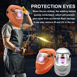 Large View Auto Darkening Welding Helmet True Color Area MIG TIG ARC Welder Mask (Model: 7500)